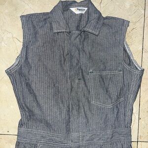 Key Imperial denim overalls